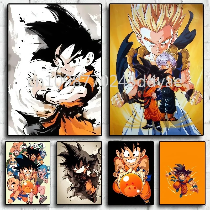 Classic Animation Dragon Ball Wukong Vegeta Poster HD Canvas Painting Wall Art Picture Retro Home Wall Decoration Painting
Classic Animation Dragon Ball Wukong Vegeta Poster HD Canvas Painting Wall Art Picture Retro Home Wall Decoration Painting