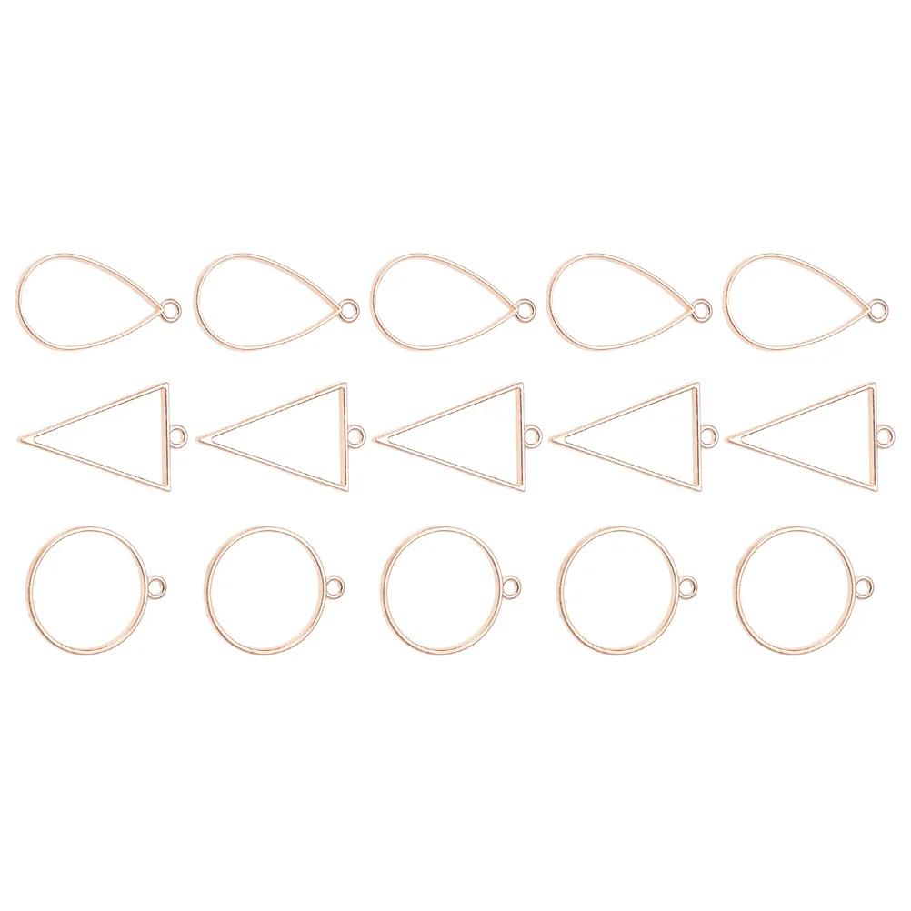 45 Pcs Epoxy Frame Pendant Open Pendants Alloy Hollow Mold Locket Charm Back Bezel Zinc Jewelry
45 Pcs Epoxy Frame Pendant Open Pendants Alloy Hollow Mold Locket Charm Back Bezel Zinc Jewelry