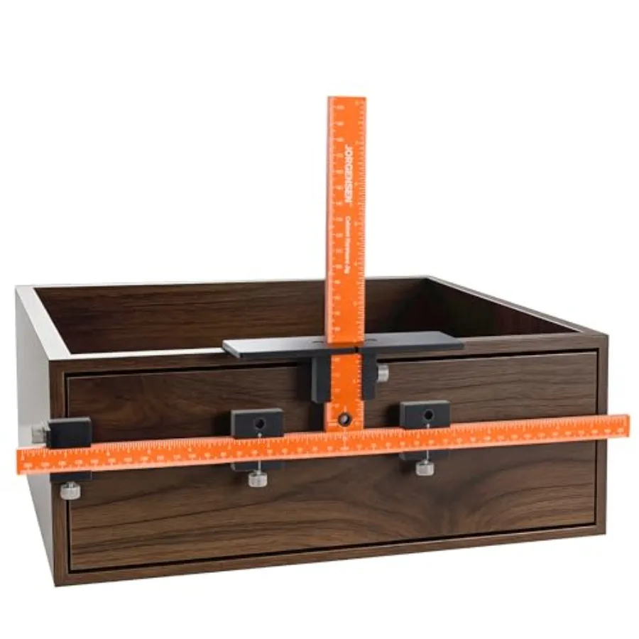 JORGENSEN Cabinet Hardware Jig Tool - Aluminum Alloy and Double Scale Cabinet Handle Jig Template Professional for Installing D
JORGENSEN Cabinet Hardware Jig Tool - Aluminum Alloy and Double Scale Cabinet Handle Jig Template Professional for Installing D