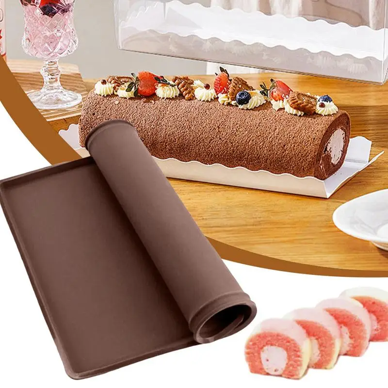 Silicone Baking Trays Heat Resistant Silicone Baking Pans Food-Grade Reusable Safe Tray for Cakes Cookie Dessert Home Friends
Silicone Baking Trays Heat Resistant Silicone Baking Pans Food-Grade Reusable Safe Tray for Cakes Cookie Dessert Home Friends
