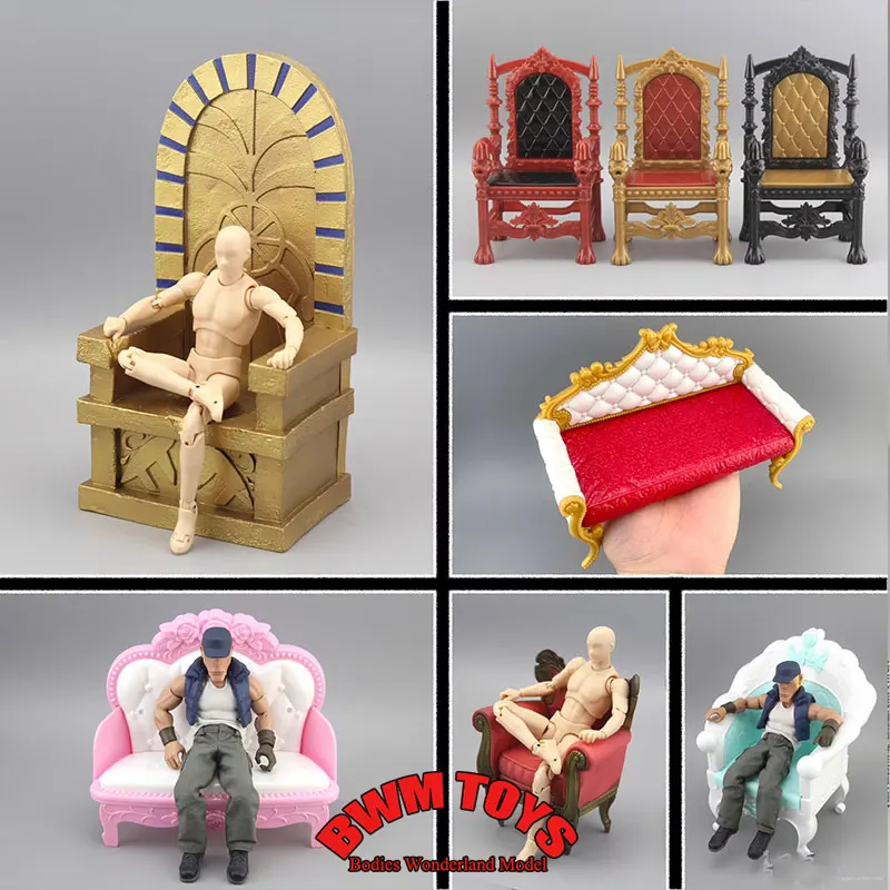 In Stock 1/12 Scale Figure Accessories Mini Sofa Simulation Throne Chair Dollhouse Scene For 6'' Soldier Action Figure Doll Body
In Stock 1/12 Scale Figure Accessories Mini Sofa Simulation Throne Chair Dollhouse Scene For 6'' Soldier Action Figure Doll Body