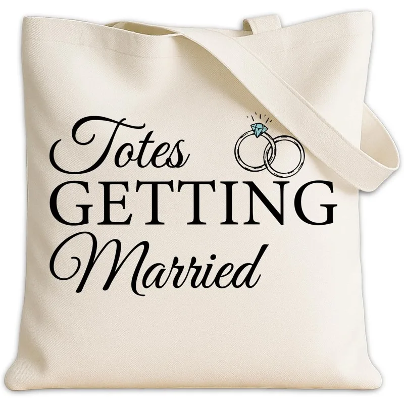 Getting Married Canvas Tote Bag for Women, Funny Tote Bag for Shopping Grocery Beach
Getting Married Canvas Tote Bag for Women, Funny Tote Bag for Shopping Grocery Beach