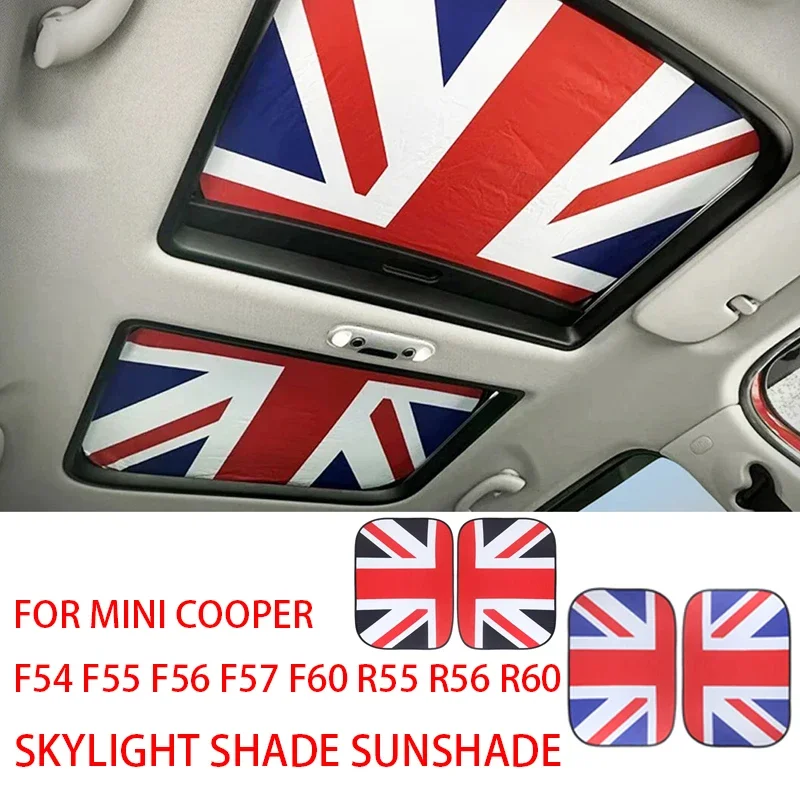 2Pcs Car Sunroof Sunshade Cover Sunscreen Protector UV Heat Isolate Foldable Accessories For MINI Cooper F54 F55 F56 R55 R56 R60
2Pcs Car Sunroof Sunshade Cover Sunscreen Protector UV Heat Isolate Foldable Accessories For MINI Cooper F54 F55 F56 R55 R56 R60