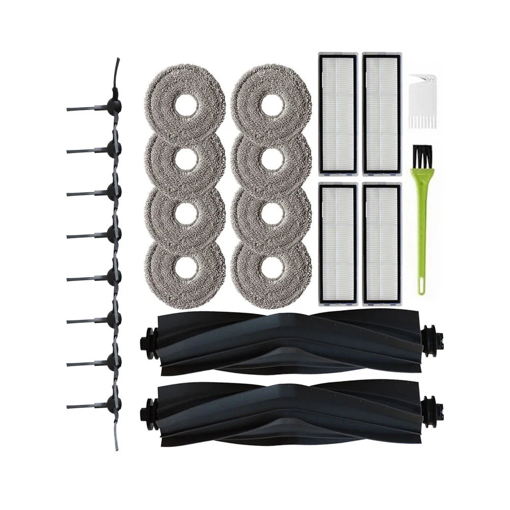 For Dreame L10s Pro for For Gen3 Maintenance Kit with 8 Washable Microfiber Cloths 4 Reusable HEPA Filters 2 Main Brushes
For Dreame L10s Pro for For Gen3 Maintenance Kit with 8 Washable Microfiber Cloths 4 Reusable HEPA Filters 2 Main Brushes