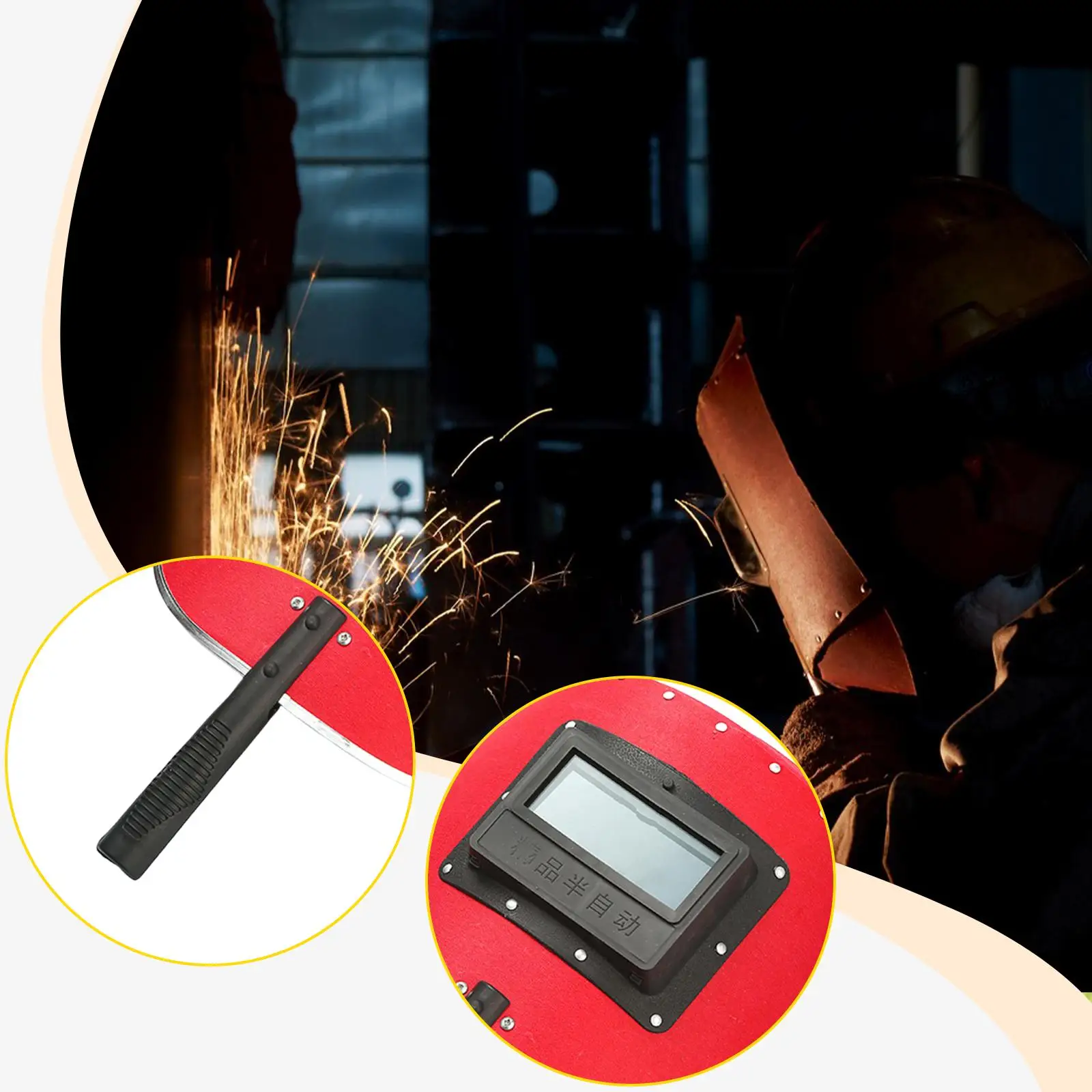 Ручная сварочная маска для щита, ударопрочные аксессуары для сварки, сварочный инструмент
Ручная сварочная маска для щита, ударопрочные аксессуары для сварки, сварочный инструмент