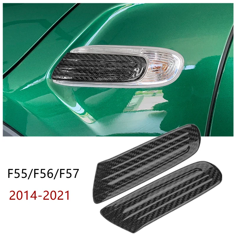 Car Side Fender Marker Light Trim For MINI Cooper F55 F56 F57 Accessories 2014-2021 Carbon Fiber Turn Signal Light Decoration
Car Side Fender Marker Light Trim For MINI Cooper F55 F56 F57 Accessories 2014-2021 Carbon Fiber Turn Signal Light Decoration