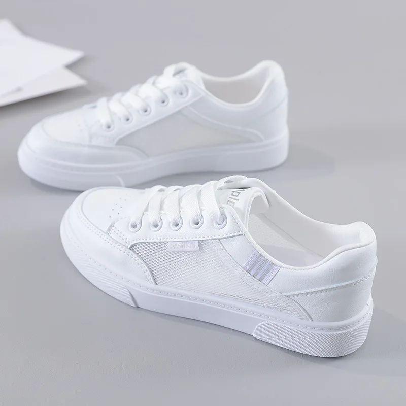New Fashion Women Sneakers Vulcanize Shoes Spring Autumn Casual White Shoes Breathable Flats Solid Color Mesh Shoes Young Woman
New Fashion Women Sneakers Vulcanize Shoes Spring Autumn Casual White Shoes Breathable Flats Solid Color Mesh Shoes Young Woman