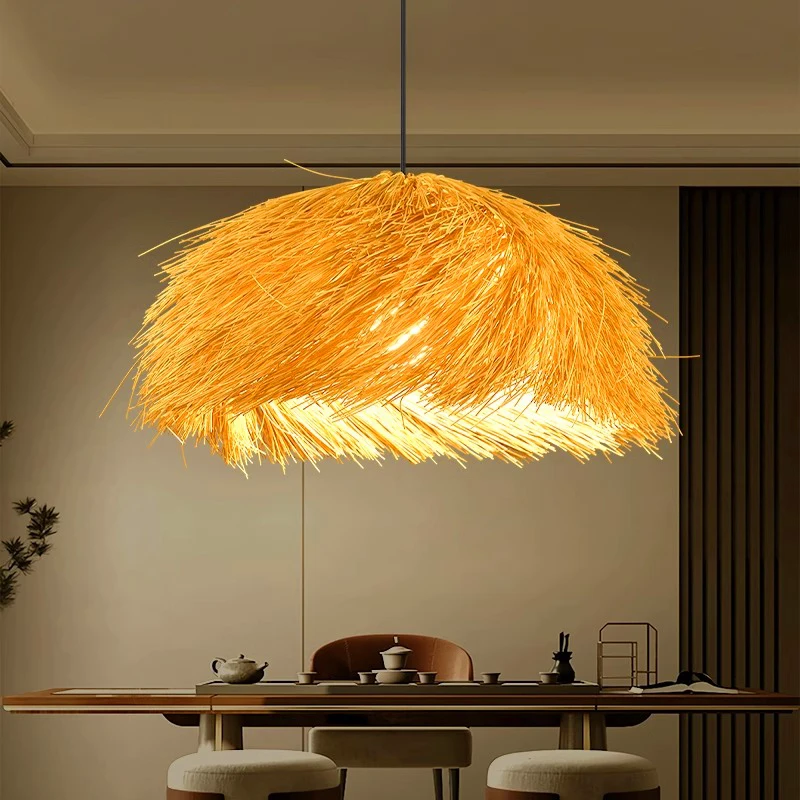 Creative Retro Rattan Straw Hat Pendant Light Homestay Restaurant Living Room Restaurant Hotel Weaving Decoration Hanging Lamp
Creative Retro Rattan Straw Hat Pendant Light Homestay Restaurant Living Room Restaurant Hotel Weaving Decoration Hanging Lamp