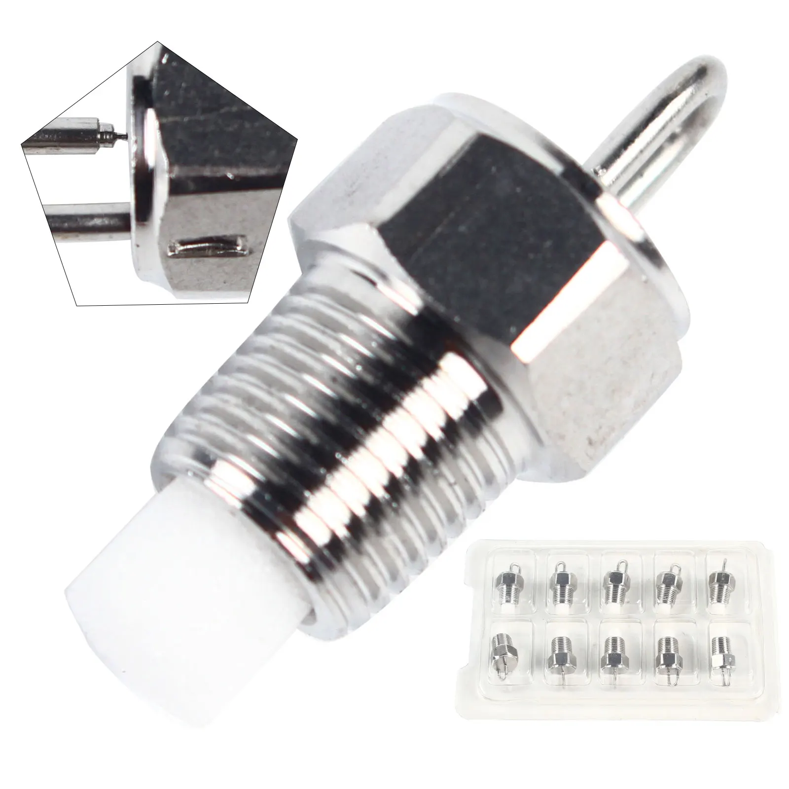 10Pcs Misting Nozzles 1/8 Inch Male Thread Ruby Impact Pin Atomization 0.15mm Stainless High Pressure Jet Impingement Made Fog
10Pcs Misting Nozzles 1/8 Inch Male Thread Ruby Impact Pin Atomization 0.15mm Stainless High Pressure Jet Impingement Made Fog