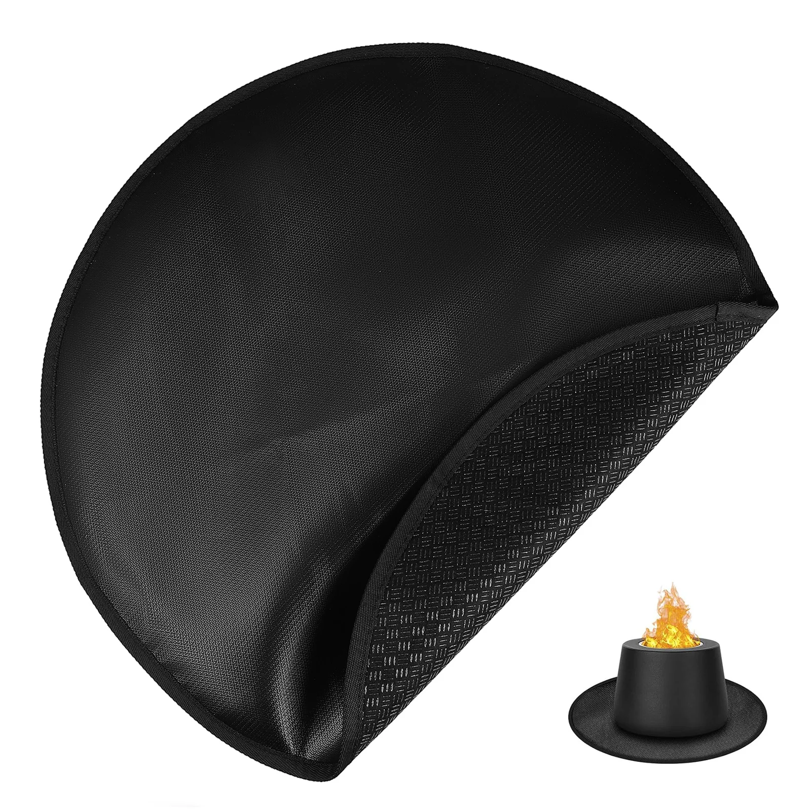20 Inch Black Silicone Fire Pit Mat Waterproof Nonslip Heat Protection Outdoor BBQ Deck Protector Easy Clean Durable
20 Inch Black Silicone Fire Pit Mat Waterproof Nonslip Heat Protection Outdoor BBQ Deck Protector Easy Clean Durable