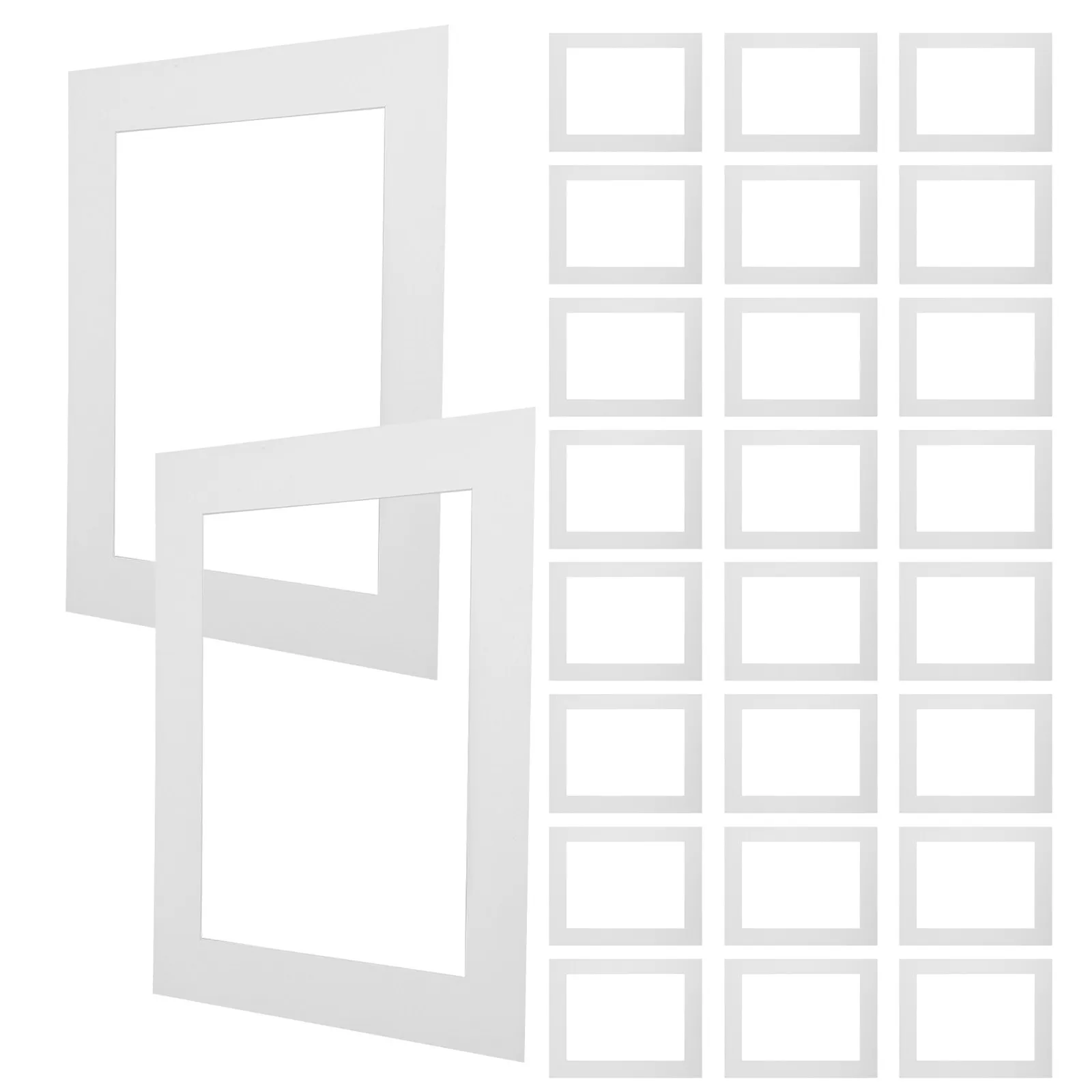 30pcs Picture Frame Mats Pre-Cut White Cardstock Cardboard For Picture Frame Photo Mounts For Posters DIY Crafting Artwork
30pcs Picture Frame Mats Pre-Cut White Cardstock Cardboard For Picture Frame Photo Mounts For Posters DIY Crafting Artwork