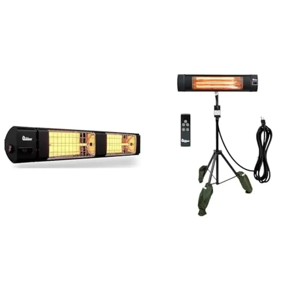 10,260 BTU Clean Carbon Infrared Heater with Remote Control Indoor Outdoor Patio Garage Safe Operation IP55 Approved IP55 Heat
10,260 BTU Clean Carbon Infrared Heater with Remote Control Indoor Outdoor Patio Garage Safe Operation IP55 Approved IP55 Heat