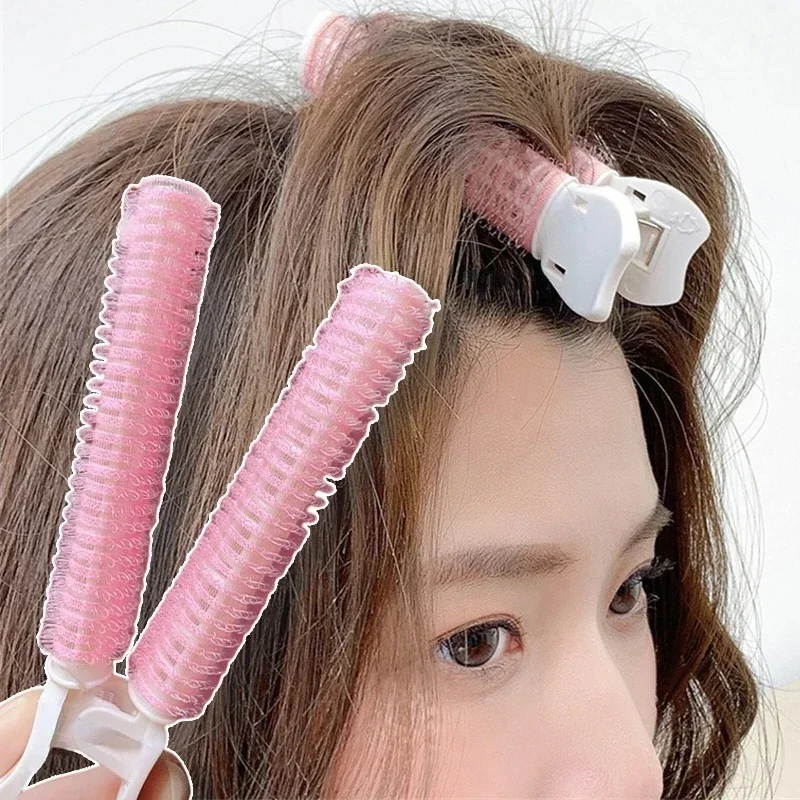 2Pcs Lazy Hair Clips Bangs Hair Root Fluffy Hair Top Styling Hairpins Hairs Roller Bangs Curling Barrel Hairs Clips Styling Tool
2Pcs Lazy Hair Clips Bangs Hair Root Fluffy Hair Top Styling Hairpins Hairs Roller Bangs Curling Barrel Hairs Clips Styling Tool