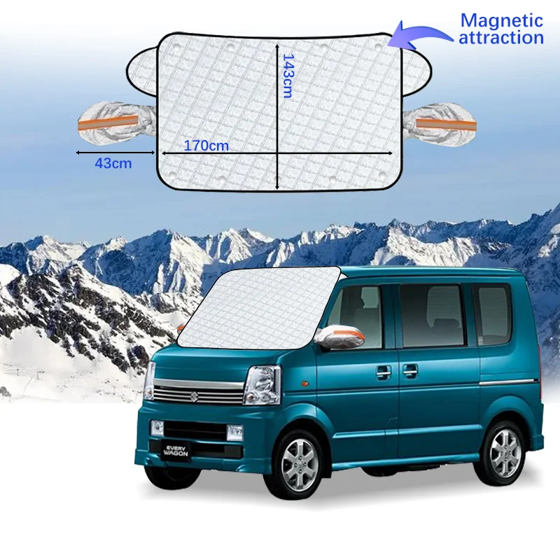 Car Windshield Cover Magnet Winter Window Snow Shield Anti Frost Auto Front Window Snow Cover For Suzuki Every
Car Windshield Cover Magnet Winter Window Snow Shield Anti Frost Auto Front Window Snow Cover For Suzuki Every
