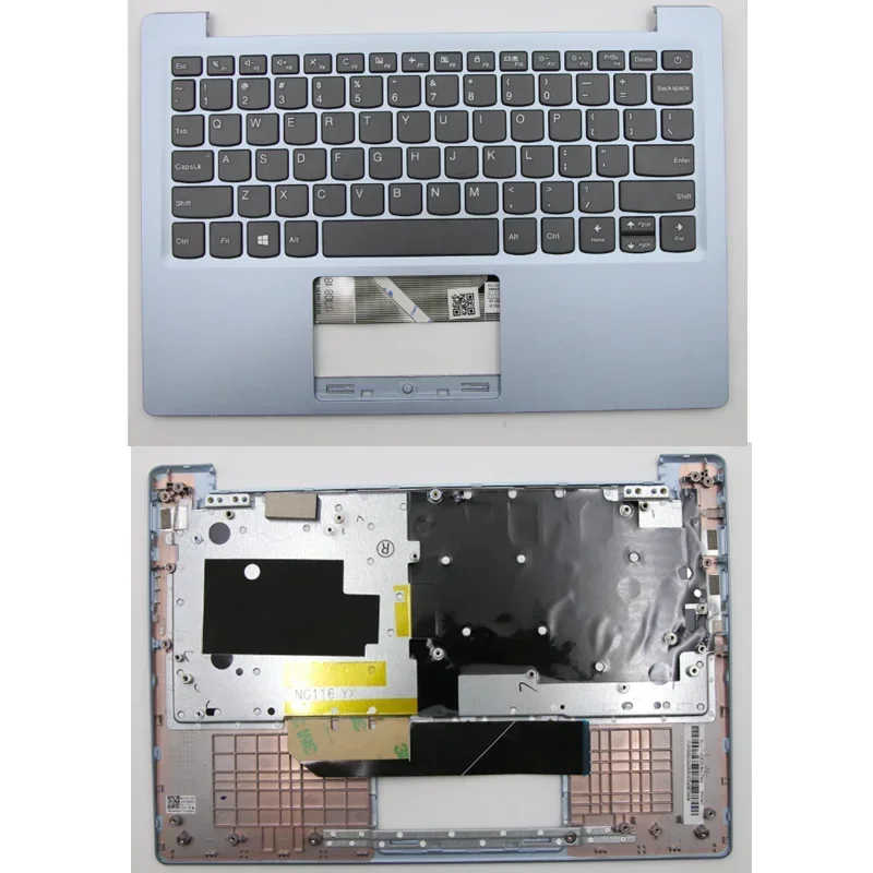New Laptop Palmrest Upper Case for Lenovo ideapad 120S-11IAP Winbook ASM 3N 81A4 W/KB RU Grey 5CB0P23906 US Blue 5CB0P23733
New Laptop Palmrest Upper Case for Lenovo ideapad 120S-11IAP Winbook ASM 3N 81A4 W/KB RU Grey 5CB0P23906 US Blue 5CB0P23733