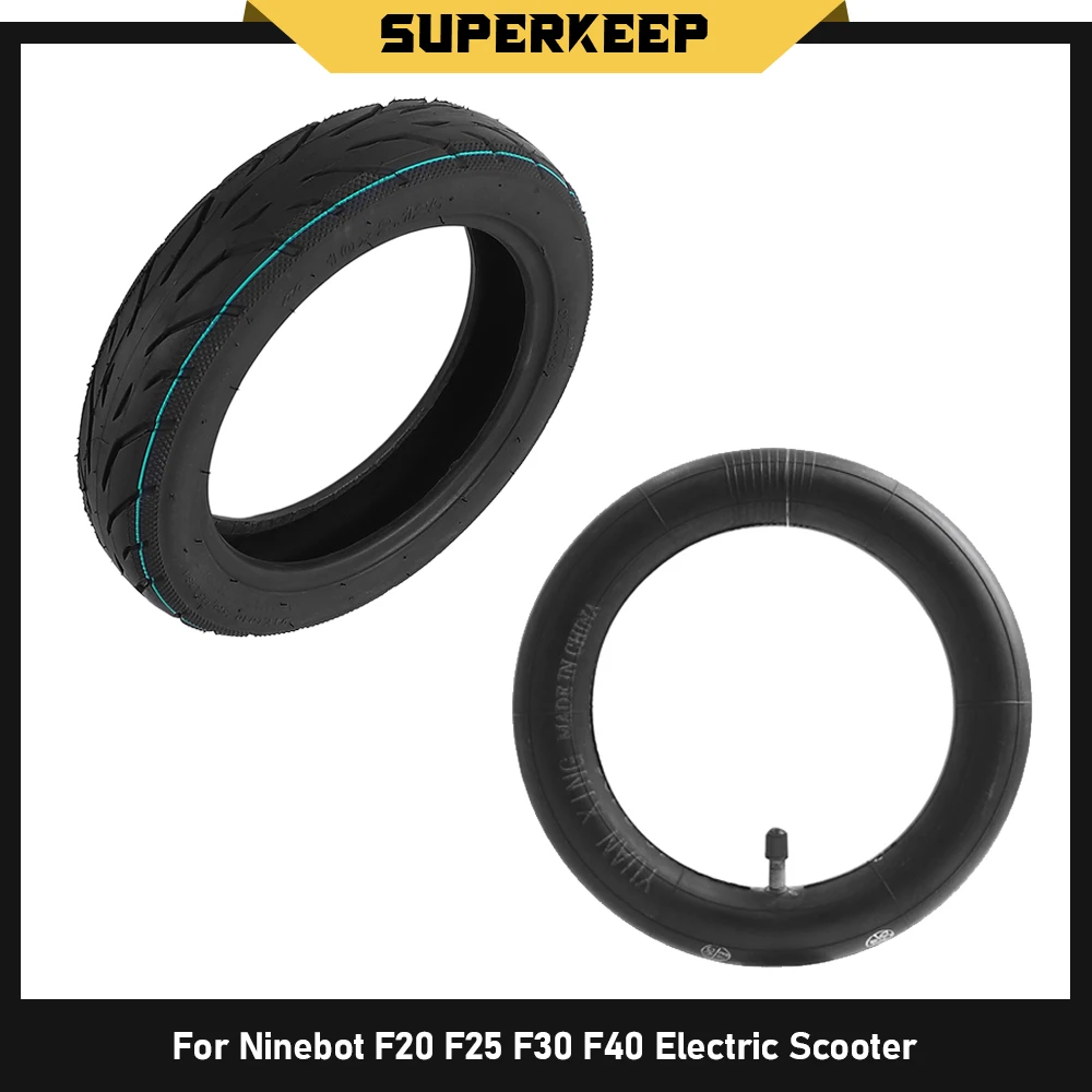 For Segway Ninebot F20 F25 F30 F40 Electric Scooter Front and Rear Wheel Tires Parts 10x2.125 Outer Tire 10 Inch Inner Tube Tyre
For Segway Ninebot F20 F25 F30 F40 Electric Scooter Front and Rear Wheel Tires Parts 10x2.125 Outer Tire 10 Inch Inner Tube Tyre