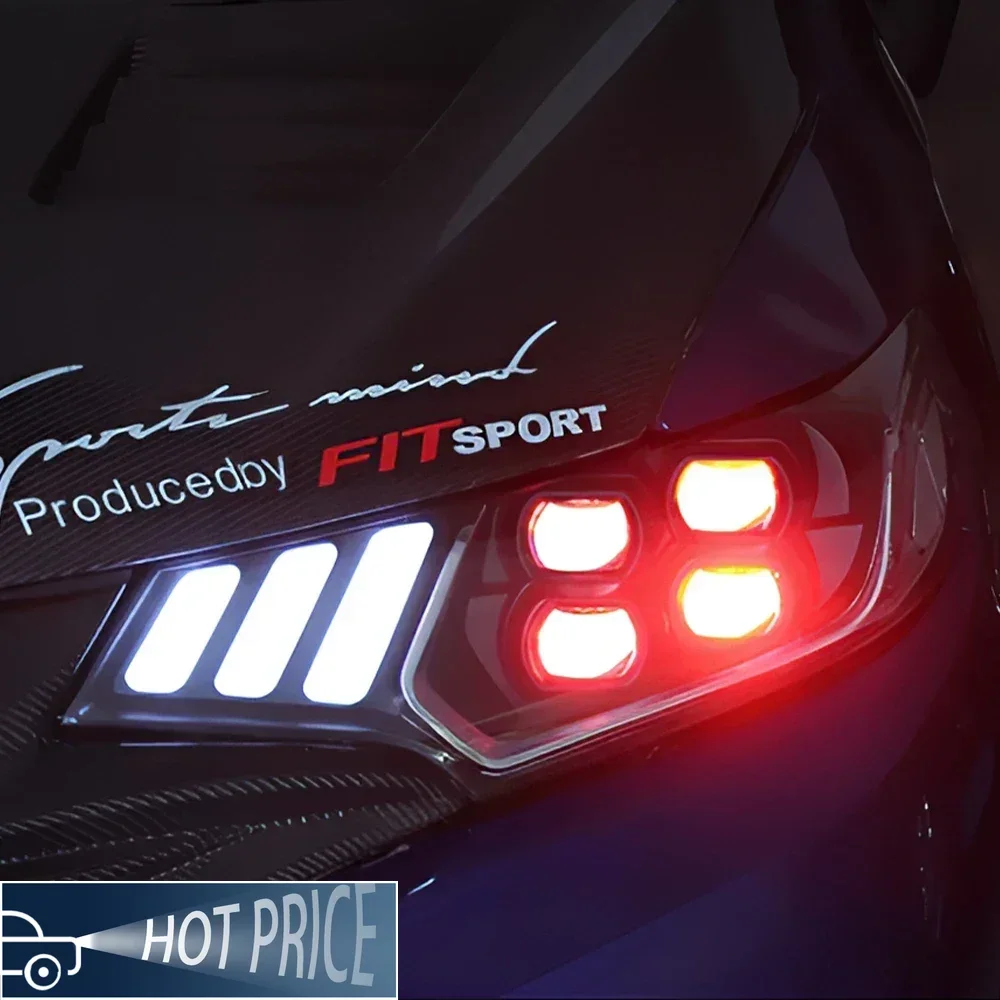 Для Honda Fit GK5 2014-2020 светодиодные передние фонари автомобиля, обновленный Mustang стиль 4, линзы проектора, аксессуары, автомобильные фары в сборе
Для Honda Fit GK5 2014-2020 светодиодные передние фонари автомобиля, обновленный Mustang стиль 4, линзы проектора, аксессуары, автомобильные фары в сборе