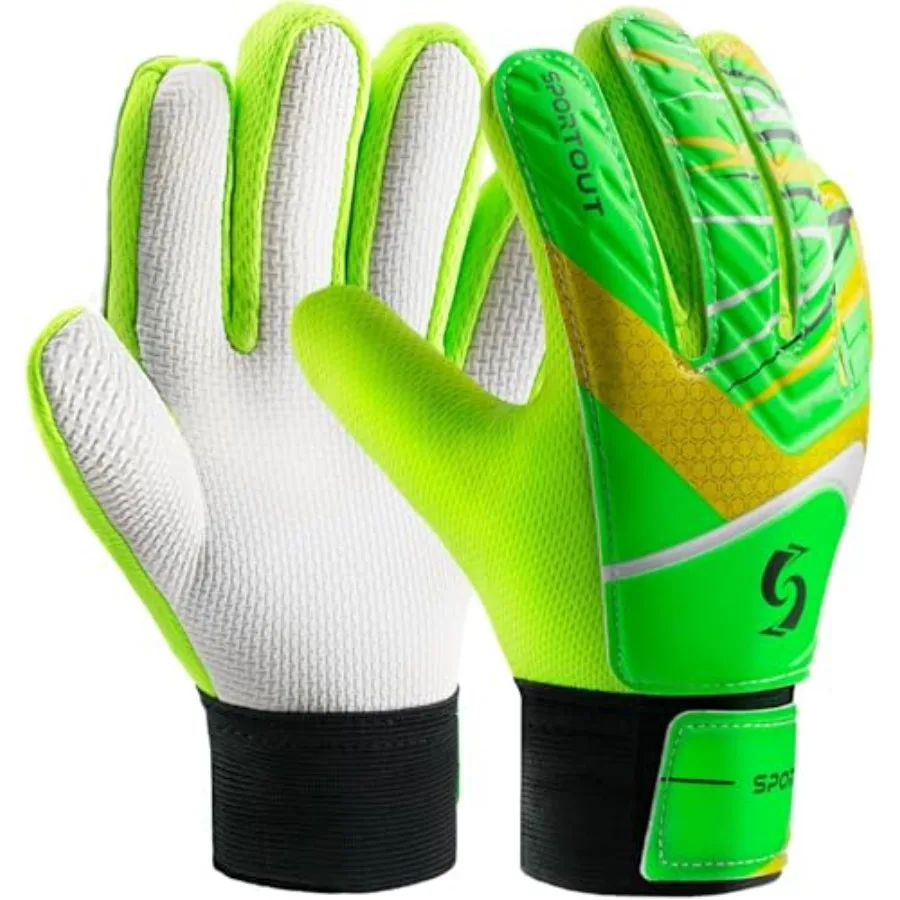 Goalkeeper Gloves, Soccer Gloves with Double Wrist Protection and Non-Slip Wear Resistant Latex Material to Give Protection to
Goalkeeper Gloves, Soccer Gloves with Double Wrist Protection and Non-Slip Wear Resistant Latex Material to Give Protection to