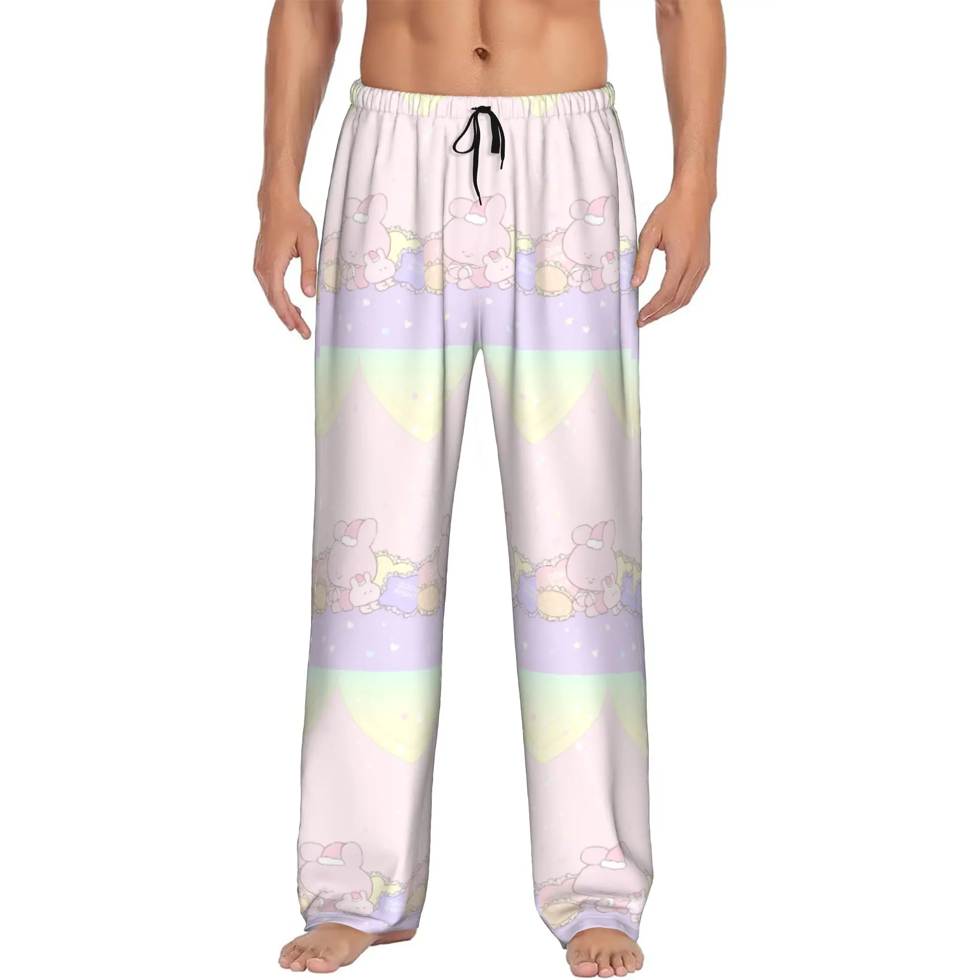 Custom Printed Cartoon A-Asamimichans Cute Pajama Pants Men's Sleep Sleepwear Bottoms with Pockets
Custom Printed Cartoon A-Asamimichans Cute Pajama Pants Men's Sleep Sleepwear Bottoms with Pockets