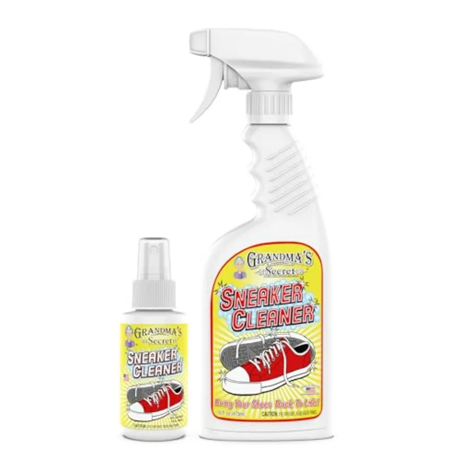 for Rubber, Canvas, Leather, Stain Remover Spray Removes Dirt, Grime, Grass - Cleaner for Outdoor Shoes, Slippers, Moccasins -
for Rubber, Canvas, Leather, Stain Remover Spray Removes Dirt, Grime, Grass - Cleaner for Outdoor Shoes, Slippers, Moccasins -