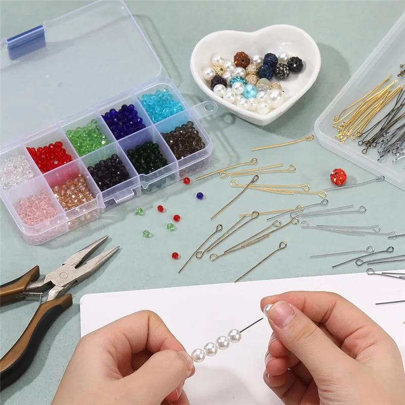 ABP-Eye Pins For Jewelry Making, 0.6/0.8/1.2Inch Mixed Jewelry Accessories For DIY Earrings Necklace Beading Craft Durable
ABP-Eye Pins For Jewelry Making, 0.6/0.8/1.2Inch Mixed Jewelry Accessories For DIY Earrings Necklace Beading Craft Durable