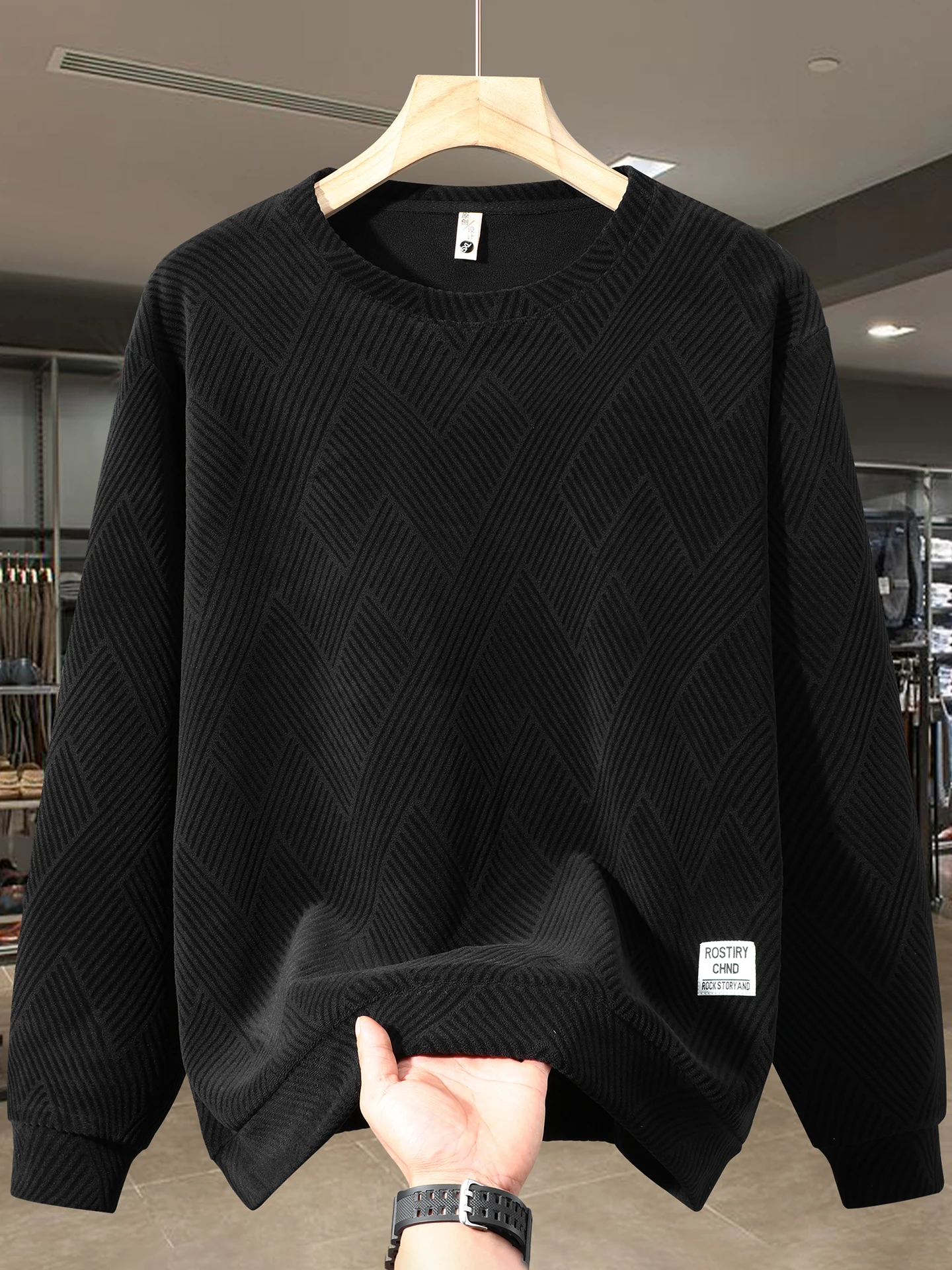 Extra Large Double-Sided Fce Hoodie Men's Loose Fit Fce-Lined Hatl Thiened Casual Inner Wear Winter Warm round Ne
Extra Large Double-Sided Fce Hoodie Men's Loose Fit Fce-Lined Hatl Thiened Casual Inner Wear Winter Warm round Ne