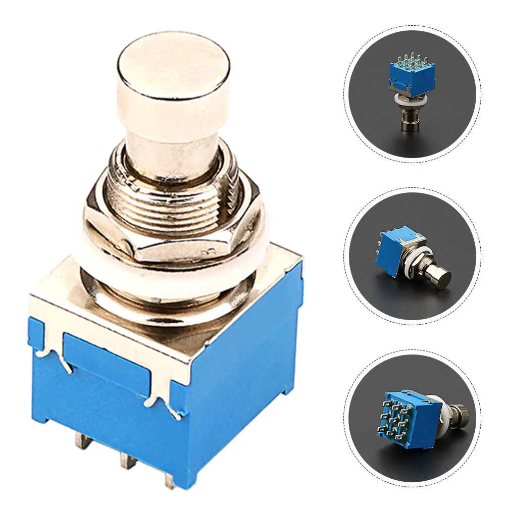 9 Pin Metal Guitar Switch Pedal Footswitch Durable Reliable Stylish Guitar Accessories Foot Switch 9 Pin Pedal Footswitch
9 Pin Metal Guitar Switch Pedal Footswitch Durable Reliable Stylish Guitar Accessories Foot Switch 9 Pin Pedal Footswitch