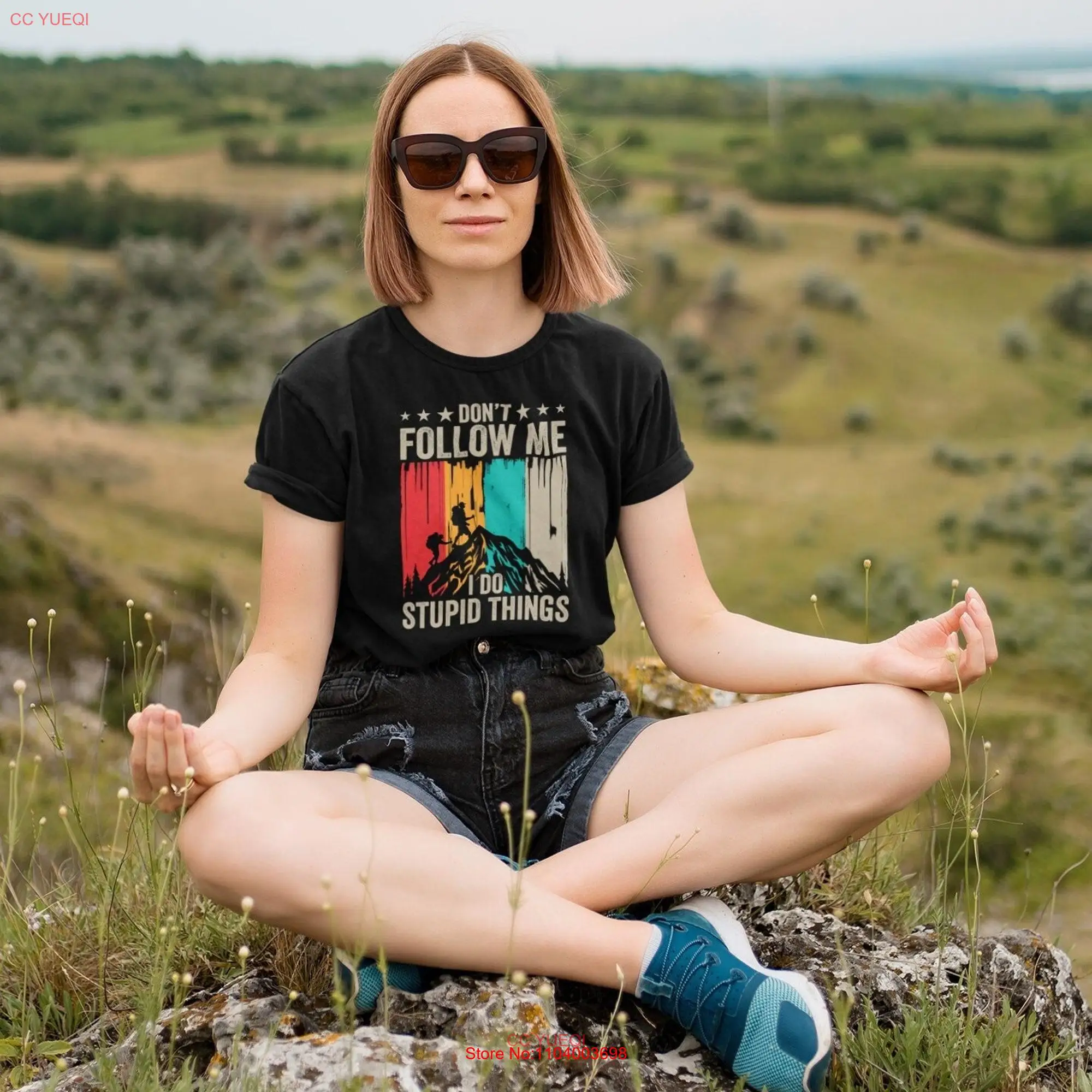 Don't Follow Me I Do Stupid Things T Shirt Hiking Funny Climbing Adventurous Mountain Lover long or short sleeves
Don't Follow Me I Do Stupid Things T Shirt Hiking Funny Climbing Adventurous Mountain Lover long or short sleeves
