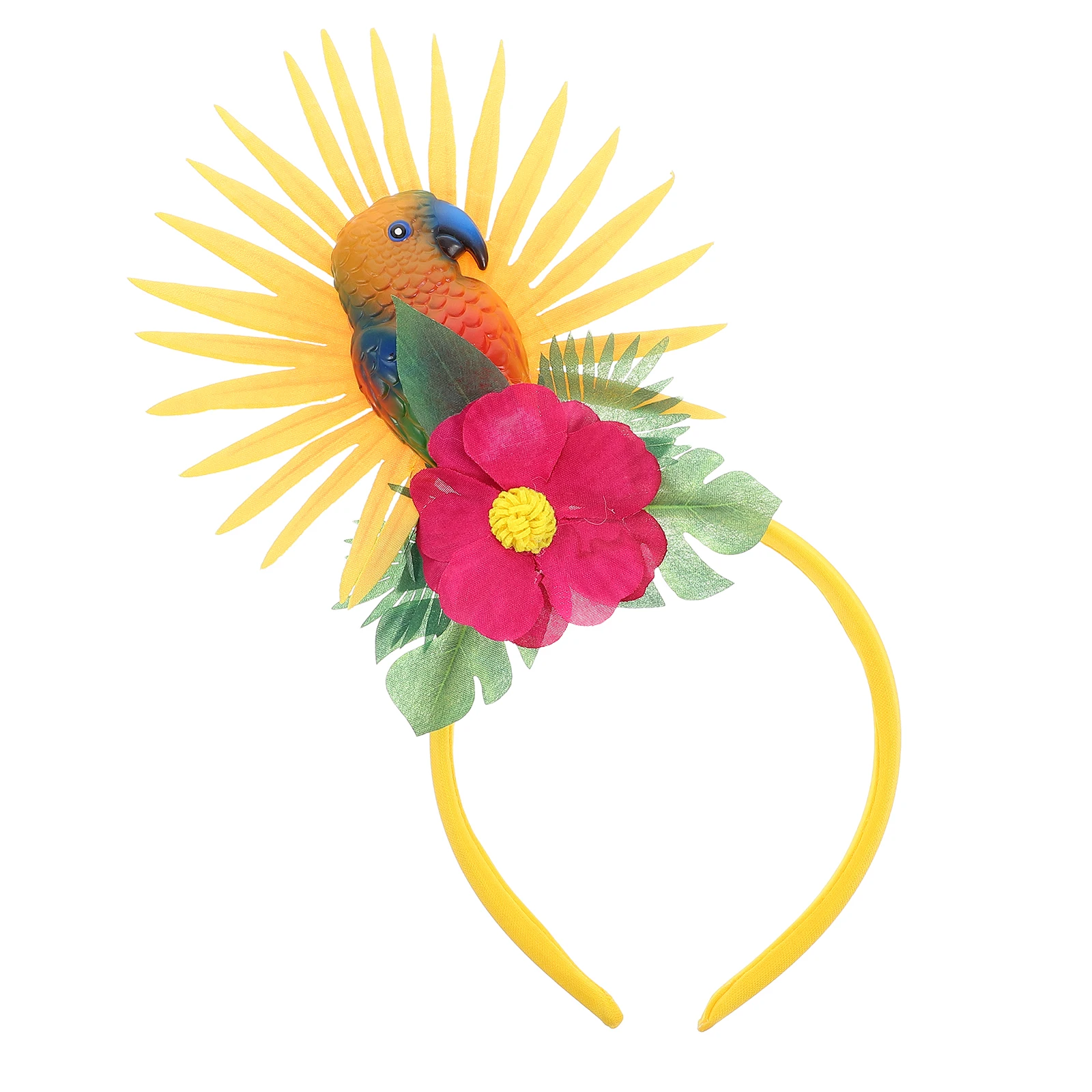 Parrot Flower Headband Women Tropical Party Accessories Hawaiian Beach Decorations Floral Hair Band Fun Event Props
Parrot Flower Headband Women Tropical Party Accessories Hawaiian Beach Decorations Floral Hair Band Fun Event Props