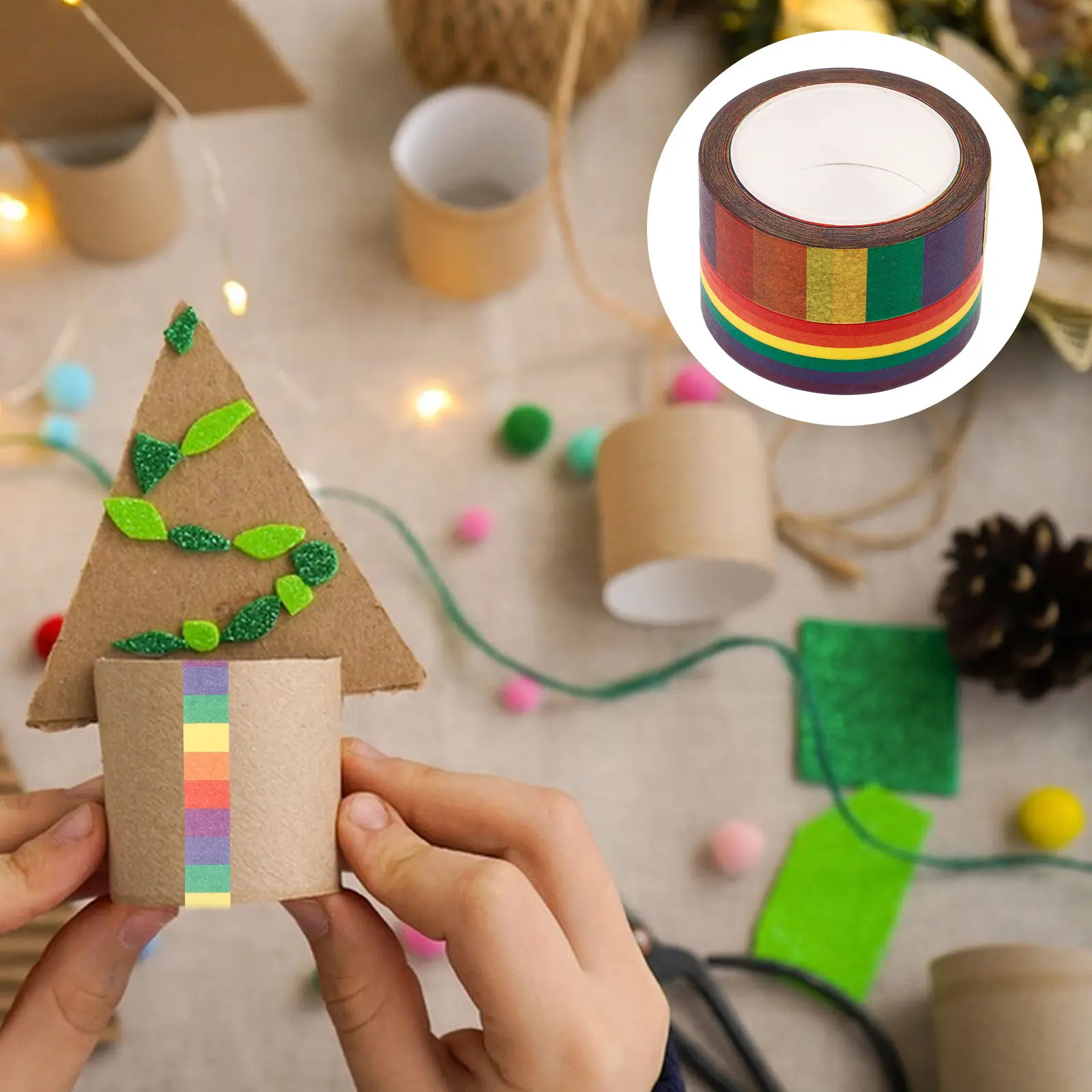 2 Rolls Clear Washi Tape Set Self-Adhesive DIY Decorative Tapes for Present Wrapping Scrapbooking Japanese Paper Tape
2 Rolls Clear Washi Tape Set Self-Adhesive DIY Decorative Tapes for Present Wrapping Scrapbooking Japanese Paper Tape