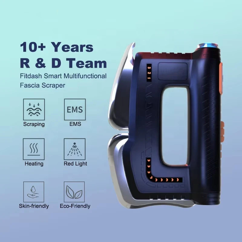 Home Use Gua Sha Scraping Myofascial Massager Heated Muscle Scraper with Heating EMS Red Light Therapy Massage Instrument
Home Use Gua Sha Scraping Myofascial Massager Heated Muscle Scraper with Heating EMS Red Light Therapy Massage Instrument