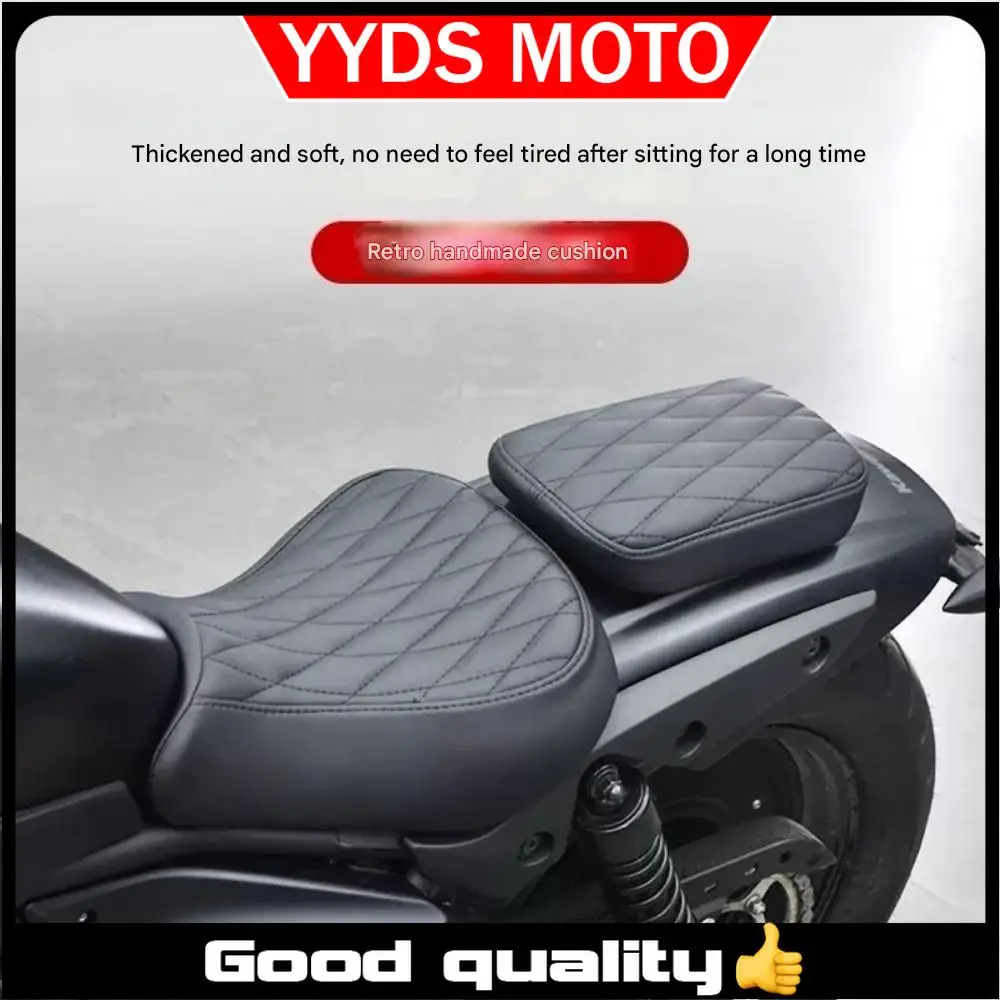 【Good quality】For Kawasaki Eliminator 500 thickened rear seat soft retro front seat cover direct installation accessories
【Good quality】For Kawasaki Eliminator 500 thickened rear seat soft retro front seat cover direct installation accessories
