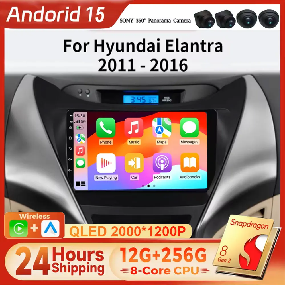 Car Radio Android 15 Multimedia Player GPS Navigaion 2 din Stereo DVD For Hyundai Elantra Avante I35 2011 - 2013 2014 2015 2016
Car Radio Android 15 Multimedia Player GPS Navigaion 2 din Stereo DVD For Hyundai Elantra Avante I35 2011 - 2013 2014 2015 2016