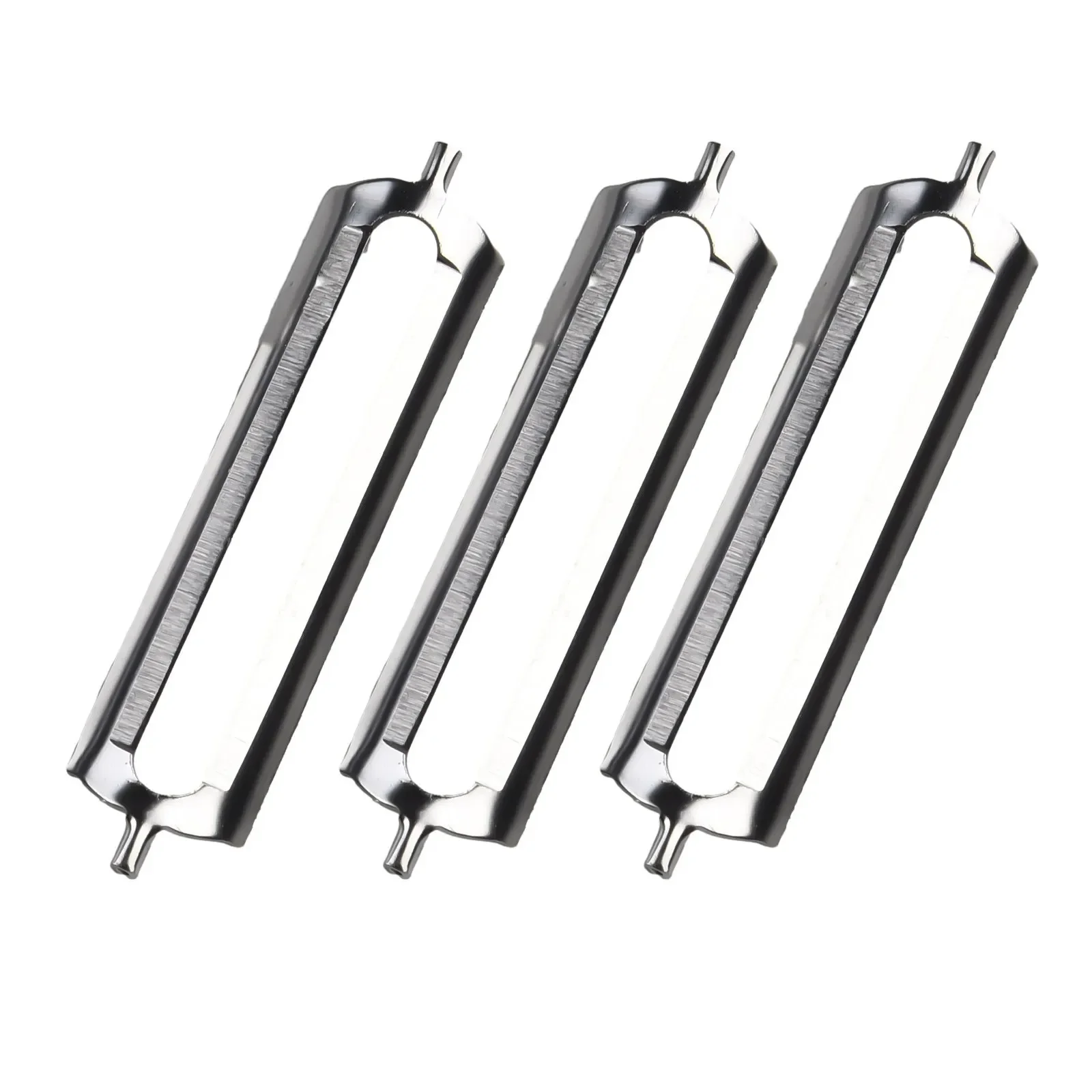 Stainless Steel Replacement Blades for Double Peeler and Single Peeler Suitable for Both Right and Left handed Use 3PCS
Stainless Steel Replacement Blades for Double Peeler and Single Peeler Suitable for Both Right and Left handed Use 3PCS