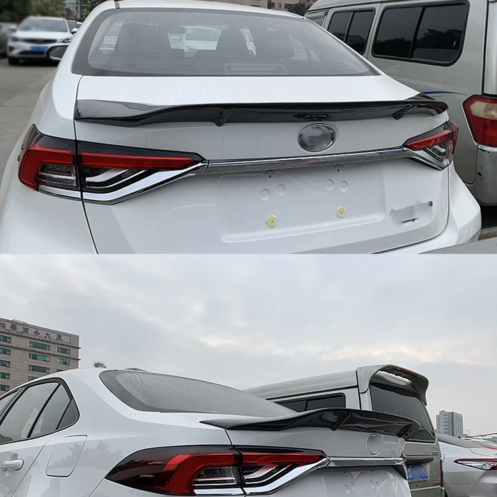 For oyota Corolla 2019-2022 R-style ABS plastic Sedan Spoiler wing rear tailgate car exterior components tail spoiler
For oyota Corolla 2019-2022 R-style ABS plastic Sedan Spoiler wing rear tailgate car exterior components tail spoiler