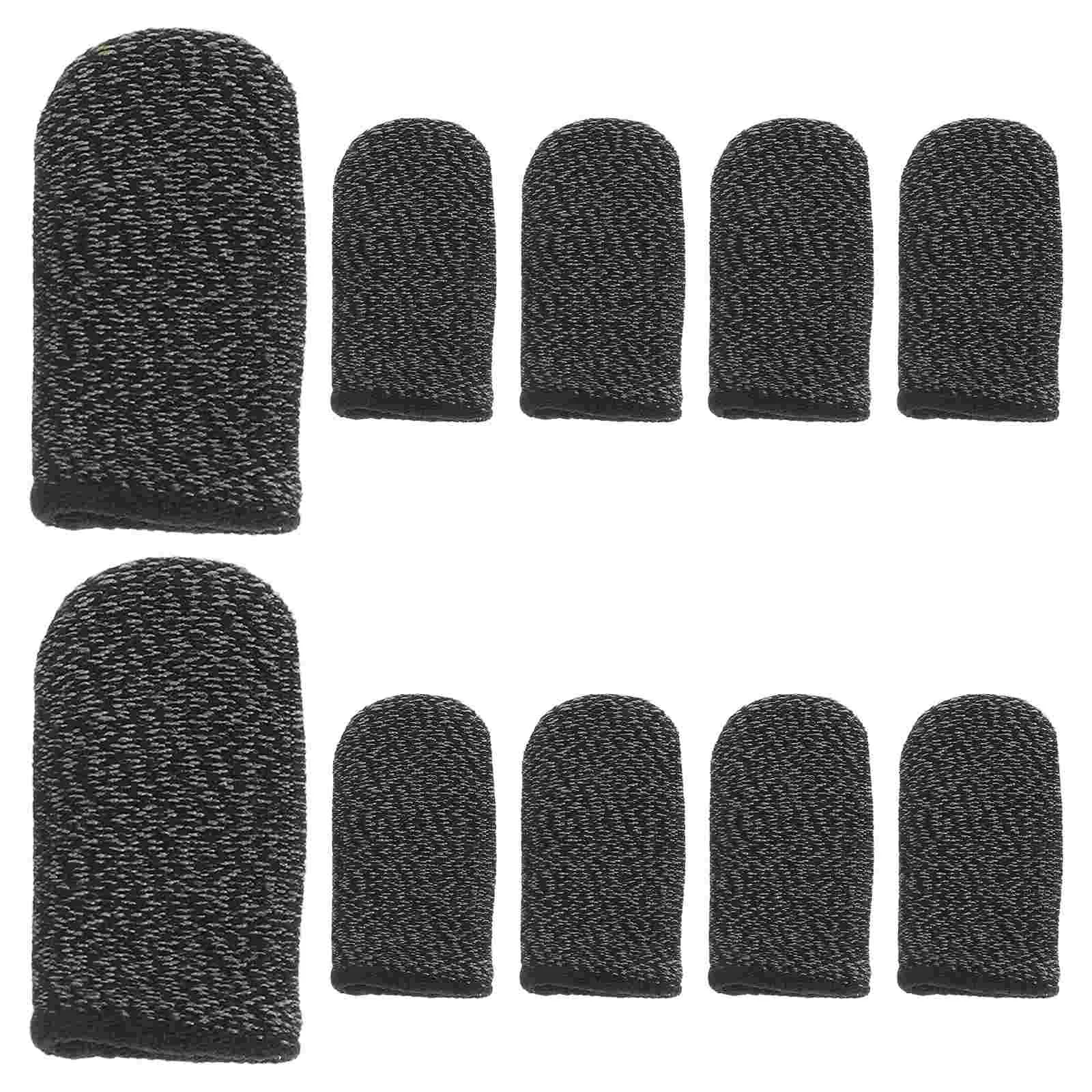 10 Pcs Game Finger Stall Phone Sleeves Protective Cover Anti-slip Gaming Covers Copper Fiber for
10 Pcs Game Finger Stall Phone Sleeves Protective Cover Anti-slip Gaming Covers Copper Fiber for