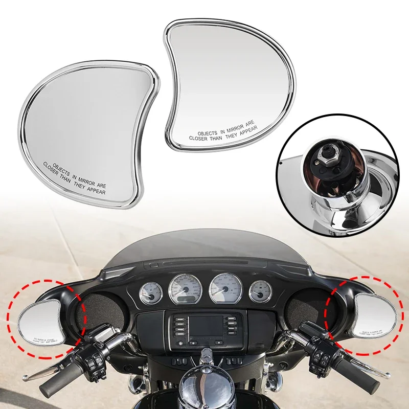 Motorcycle Side Batwing Fairing Chrome Rearview Mirror Rear Mount Fit For Harley Electra Glide Ultra Limited Tri Glide 14-Later
Motorcycle Side Batwing Fairing Chrome Rearview Mirror Rear Mount Fit For Harley Electra Glide Ultra Limited Tri Glide 14-Later