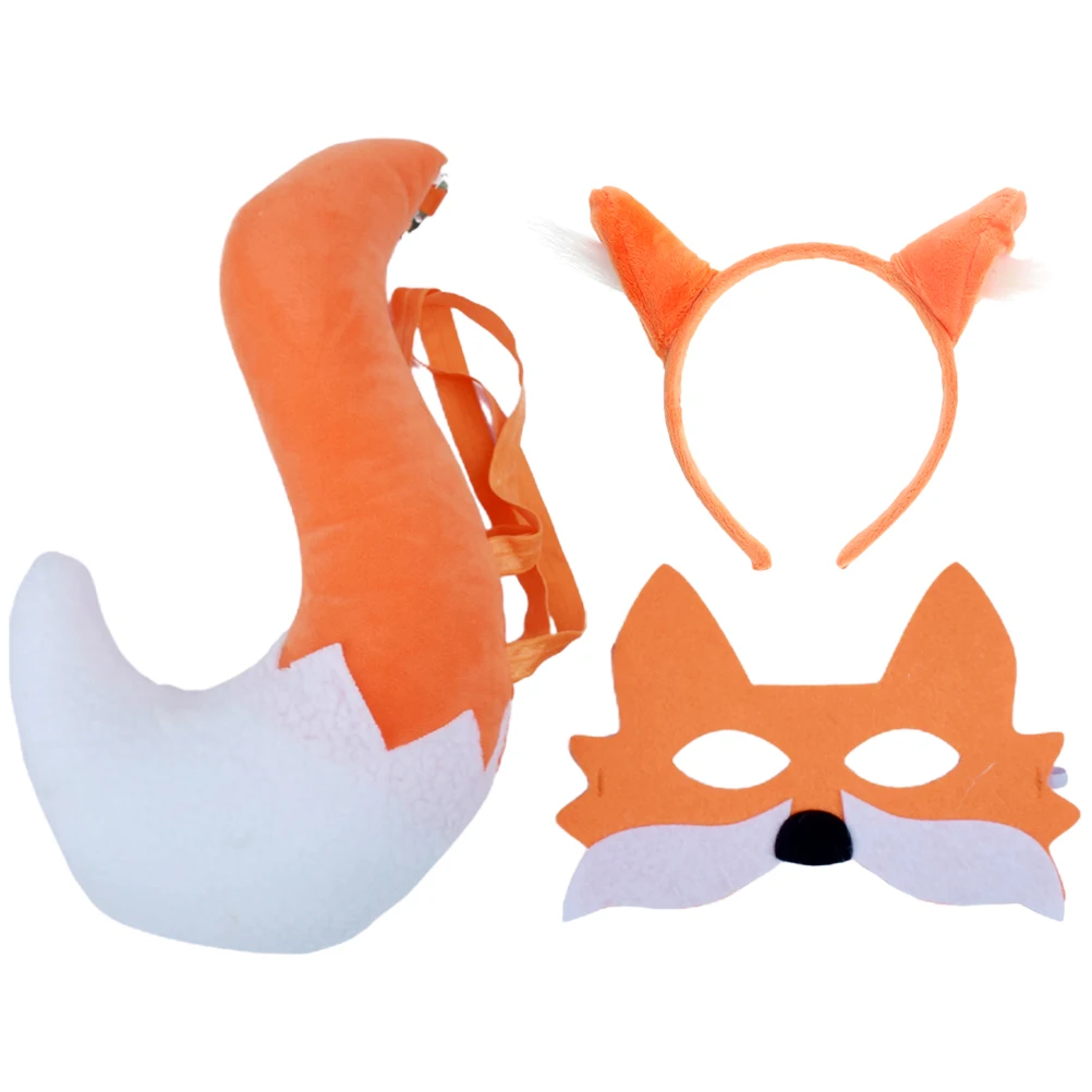 Fox Dress Cosplay Costume Tail Headband Kids Role Play Props Fox Ears Festival Accessories
Fox Dress Cosplay Costume Tail Headband Kids Role Play Props Fox Ears Festival Accessories