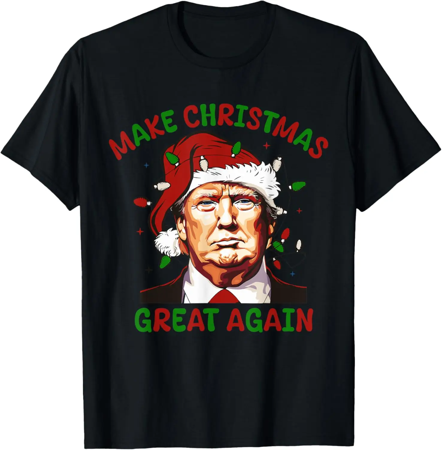 Trump Make Christmas снова великим Рождеством Забавная рождественская футболка Trump
Trump Make Christmas снова великим Рождеством Забавная рождественская футболка Trump