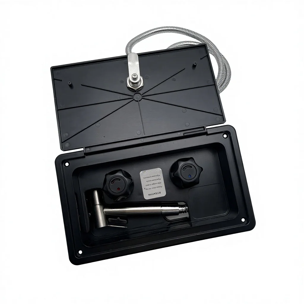 RV Camping Exterior Bathroom Shower Box Toilet Combo
RV Camping Exterior Bathroom Shower Box Toilet Combo
