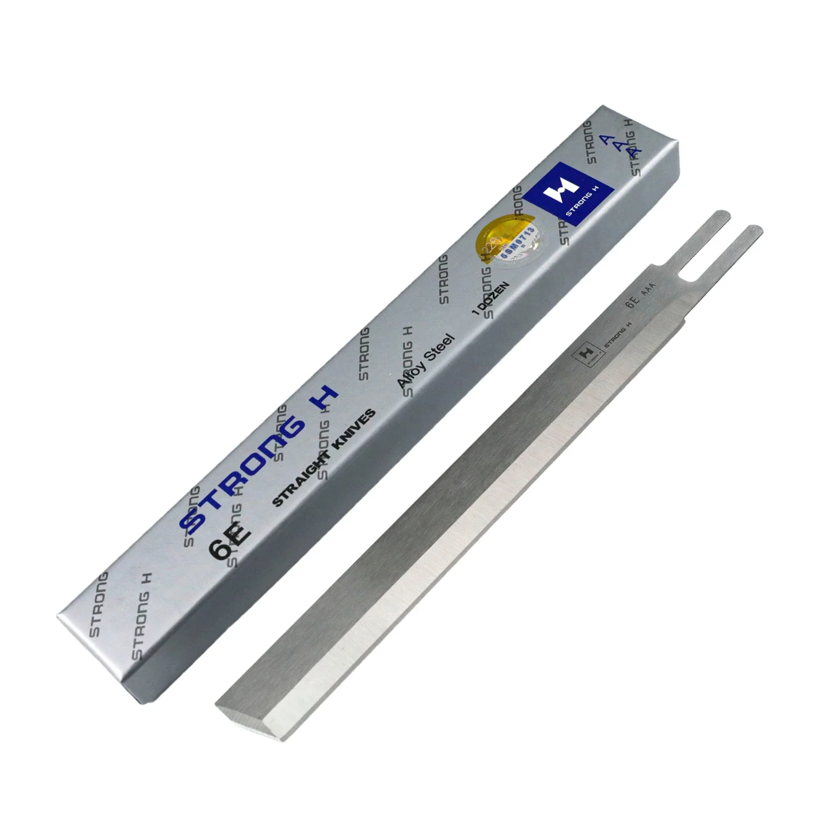 6 inch (6E) Blade Fit KM, EASTMAN, SULEE, DA YANG Straight Cutting Machine Fabric Cut Knife Made By Alloy Steel (12 PCS)
6 inch (6E) Blade Fit KM, EASTMAN, SULEE, DA YANG Straight Cutting Machine Fabric Cut Knife Made By Alloy Steel (12 PCS)