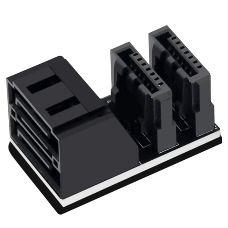 2Pcs/lot Efficient Data Transfer with Double SATA 7Pin Female to Double 7Pin Male Angled Adapter for PC Hardware
2Pcs/lot Efficient Data Transfer with Double SATA 7Pin Female to Double 7Pin Male Angled Adapter for PC Hardware