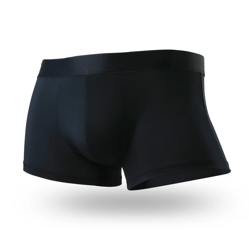 2pcs Ice silk underwear, men's underwear, summer breathable, U-convex one-piece, seamless, four-corner underpants.
2pcs Ice silk underwear, men's underwear, summer breathable, U-convex one-piece, seamless, four-corner underpants.