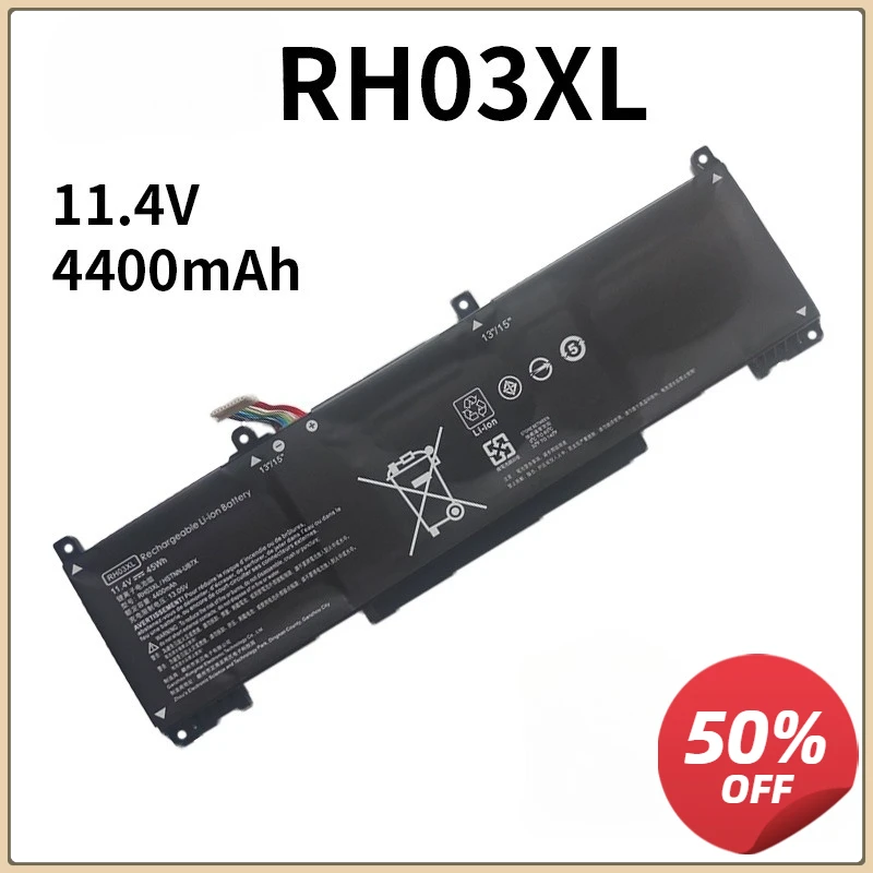 RH03XL Laptop Battery For HP ProBook 430 440 450 630 640 G8 Series HSTNN-DB0B UB7X IB9P IB9Q OB1T M01524-2B1 45Wh
RH03XL Laptop Battery For HP ProBook 430 440 450 630 640 G8 Series HSTNN-DB0B UB7X IB9P IB9Q OB1T M01524-2B1 45Wh