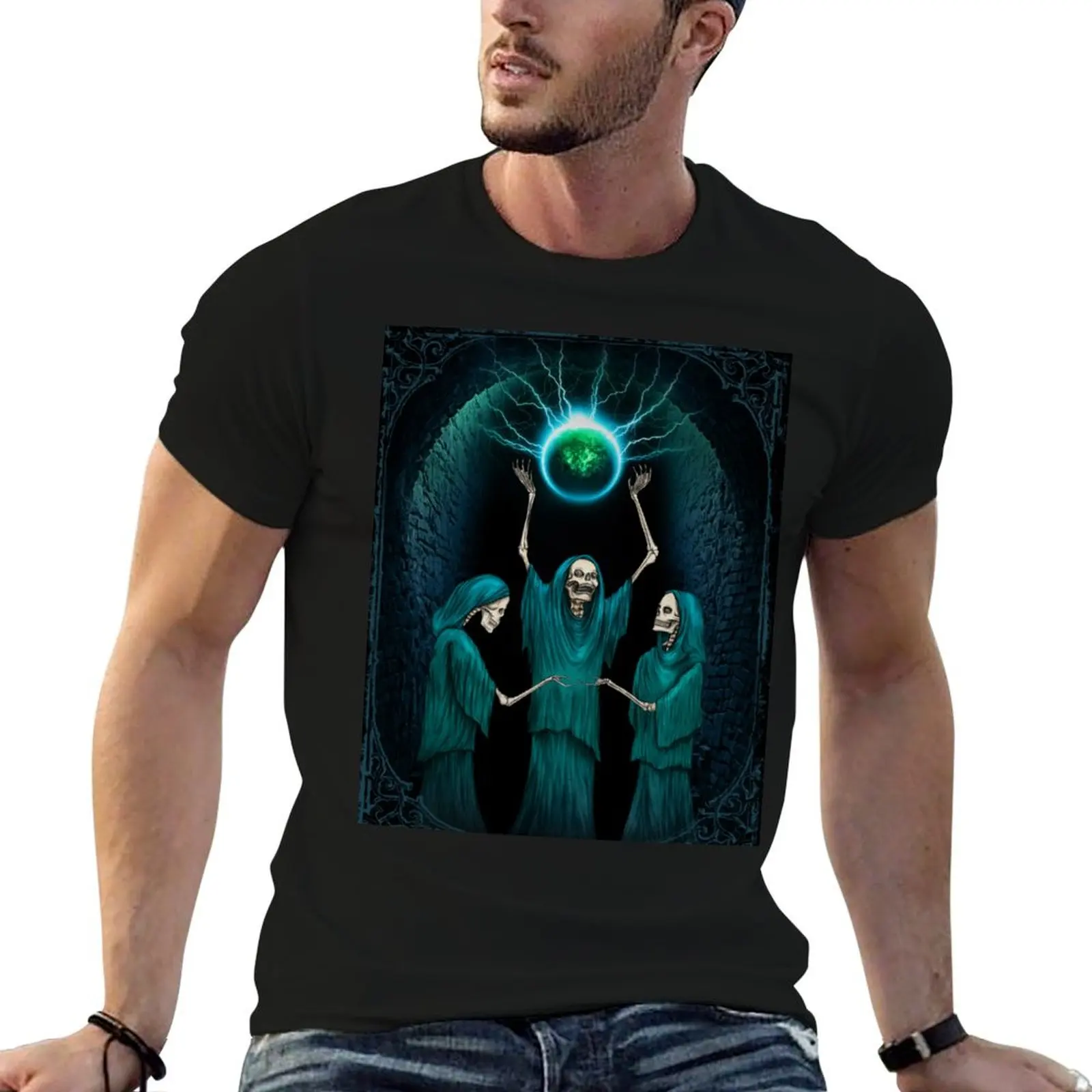Conjuring of the Skeleton Witches, Horror Gothic Art T-Shirt anime t shirts oversize cotton t shirt pack t shirt for man T-shirt
Conjuring of the Skeleton Witches, Horror Gothic Art T-Shirt anime t shirts oversize cotton t shirt pack t shirt for man T-shirt