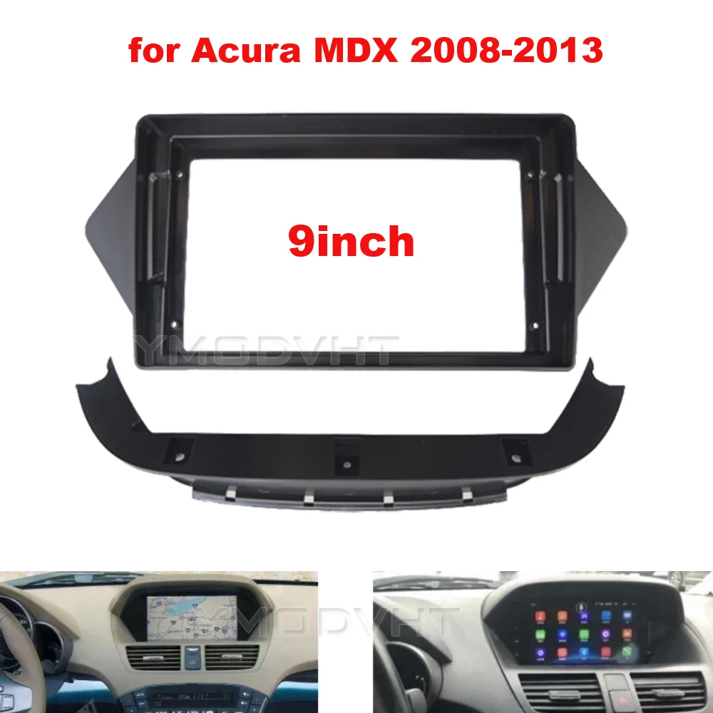 9inch Car Radio Fascia for Acura MDX 2008-2010 2011 2012 2013 DVD Stereo Frame Plate Mounting Dash Installation Bezel Trim Kit 
9inch Car Radio Fascia for Acura MDX 2008-2010 2011 2012 2013 DVD Stereo Frame Plate Mounting Dash Installation Bezel Trim Kit