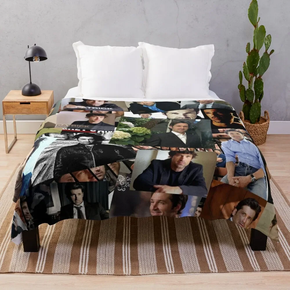 Patrick Dempsey Abstract Collage Throw Blanket Plush Custom Extra Large Throw Winter beds Blankets
Patrick Dempsey Abstract Collage Throw Blanket Plush Custom Extra Large Throw Winter beds Blankets