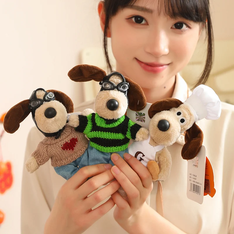 Kawaii Gromit, плюшевые игрушки Wallace, аниме, щенок, мягкие куклы, подвеска с мультяшными собаками, украшение на день рождения, Рождественский подарок, можно изменить одежду
Kawaii Gromit, плюшевые игрушки Wallace, аниме, щенок, мягкие куклы, подвеска с мультяшными собаками, украшение на день рождения, Рождественский подарок, можно изменить одежду