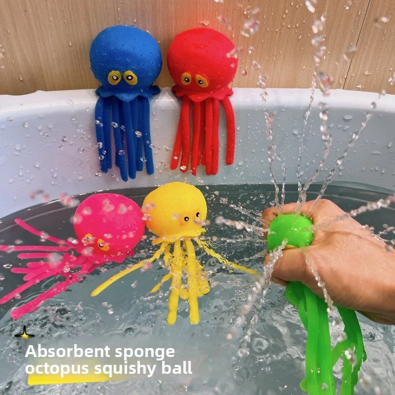 Baby Bath Toys Sponge Water Absorbing Octopus Squeezing Stress Relief Toys Summer Swimming Play Water Bath Toy for Children
Baby Bath Toys Sponge Water Absorbing Octopus Squeezing Stress Relief Toys Summer Swimming Play Water Bath Toy for Children