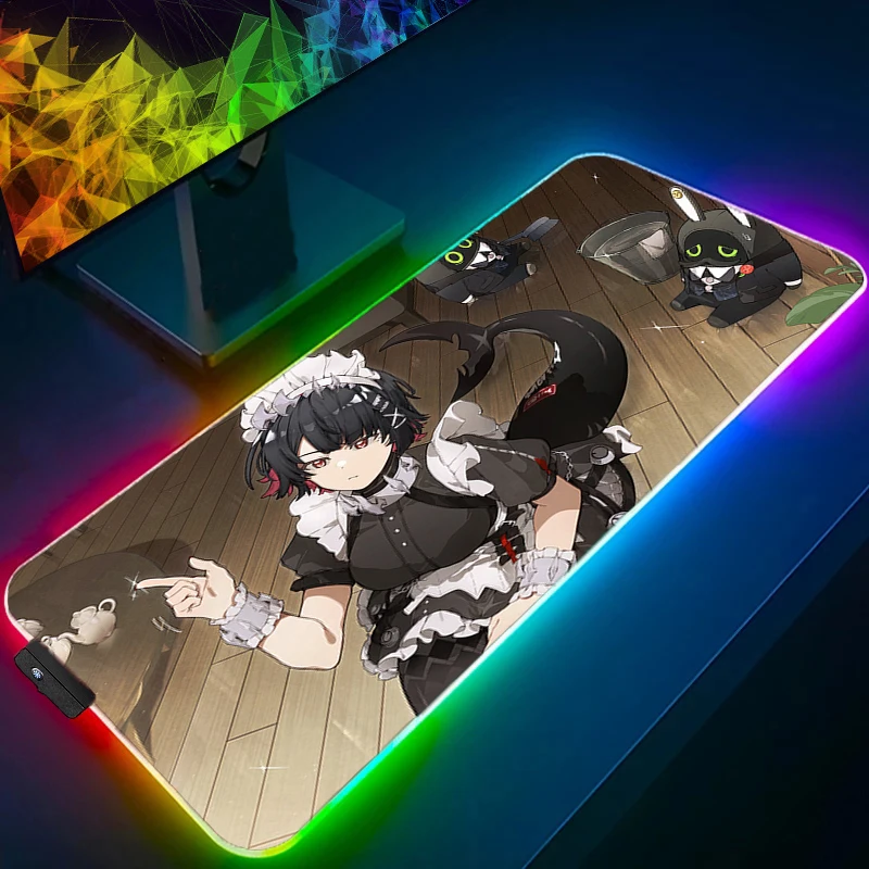 HD Print Anime Mouse Pad LED Computer Gamer Mousepad Zenless Zone Zero Ellen Joe Keyboard Pad RGB PC Cute Girl ZZZ Desk Mice Mat
HD Print Anime Mouse Pad LED Computer Gamer Mousepad Zenless Zone Zero Ellen Joe Keyboard Pad RGB PC Cute Girl ZZZ Desk Mice Mat